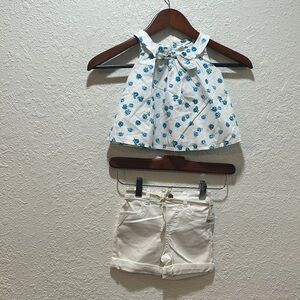 Janie and jack & Oshkosh b’gosh girls set GUC size 18Months
